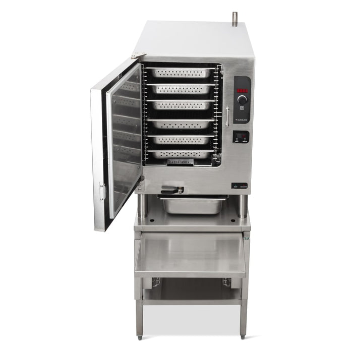 Cleveland 22CCT6 SteamChef™ (6) Pan Convection Steamer - Countertop, 208v/1ph-cityfoodequipment.com