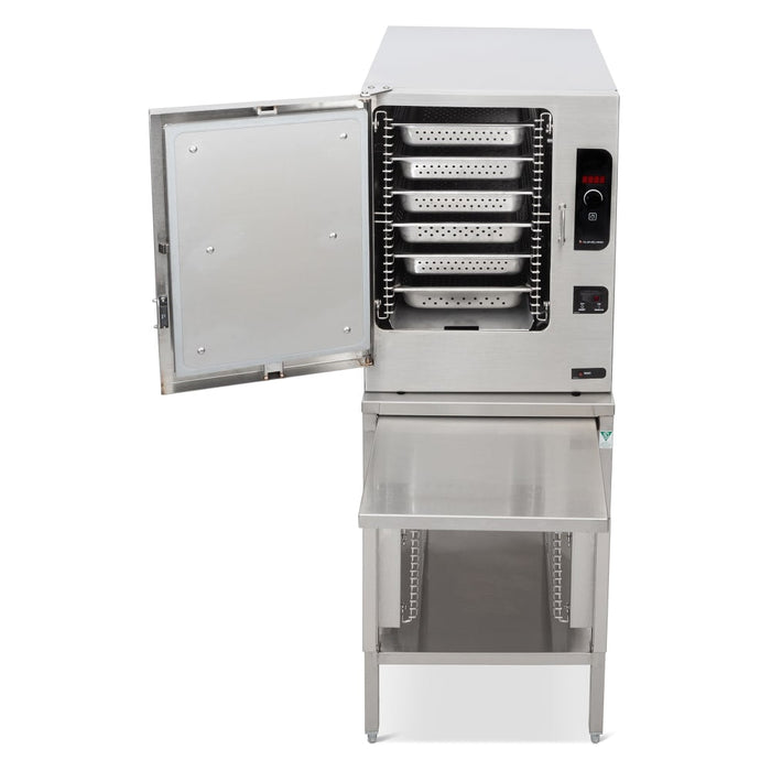 Cleveland 22CET6.1 SteamChef™ (6) Pan Convection Steamer - Countertop, 208v/1ph-cityfoodequipment.com