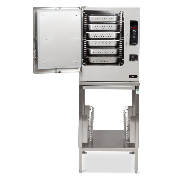 Cleveland 22CET6.1 SteamChef™ (6) Pan Convection Steamer - Countertop, 208v/1ph-cityfoodequipment.com