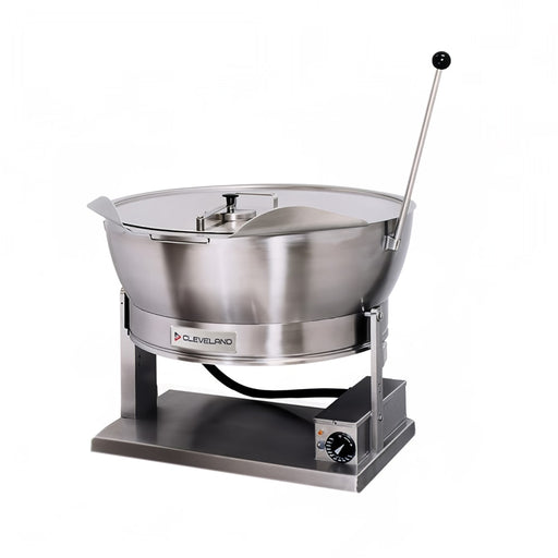 Cleveland SET15 15 gal. Countertop Tilt Skillet - Removable Lid, Peened Interior, 208v/1ph-cityfoodequipment.com