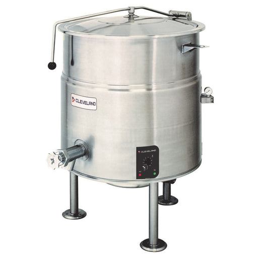 Cleveland KEL30 30 gal Steam Kettle - Stationary, 2/3 Jacket, 208v/3ph-cityfoodequipment.com