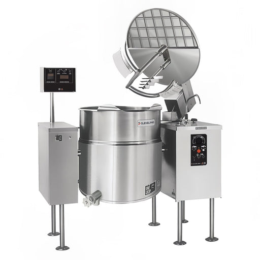 Cleveland MKEL60T 60 gal Steam Kettle - Power Tilt, 2/3 Jacket, 240v/3ph-cityfoodequipment.com