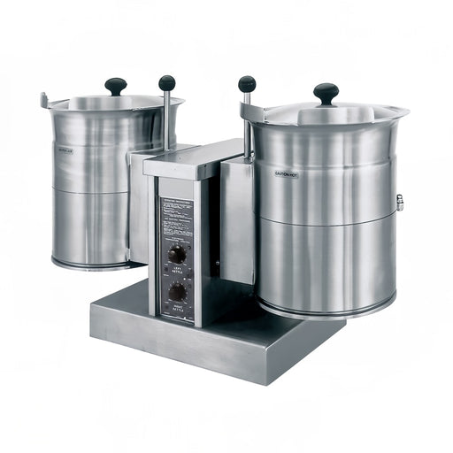 Cleveland TKET12T (2) 12 gal Steam Kettles - Manual Tilt, 2/3 Jacket, 240v/3ph-cityfoodequipment.com