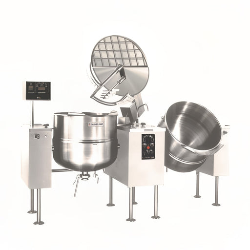 Cleveland TMKEL100T (2) 100 gal Steam Kettles - Power Tilt, 2/3 Jacket, 240v/3ph-cityfoodequipment.com