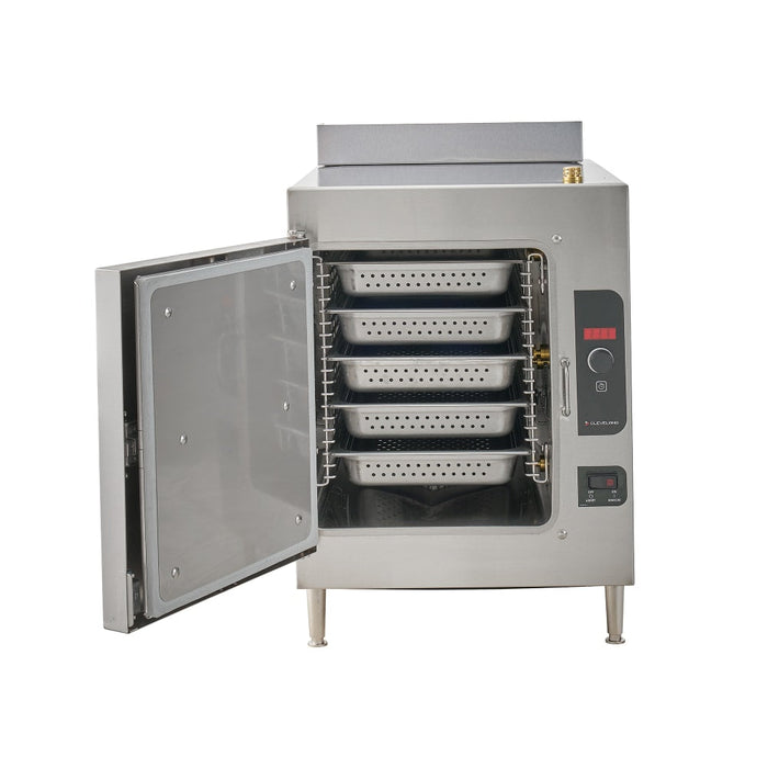 Cleveland 21CGA5 Steamcraft® (5) Pan Convection Steamer - Countertop, Liquid Propane-cityfoodequipment.com