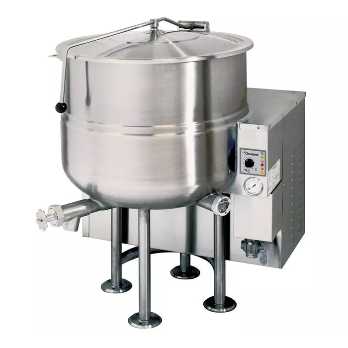 Cleveland KGL80 80 gal Steam Kettle - Stationary, 2/3 Jacket, Natural Gas-cityfoodequipment.com