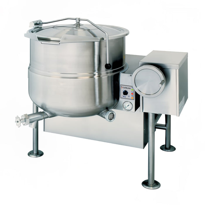 Cleveland KGL80T 80 gal Steam Kettle - Manual Tilt, 2/3 Jacket, Natural Gas-cityfoodequipment.com