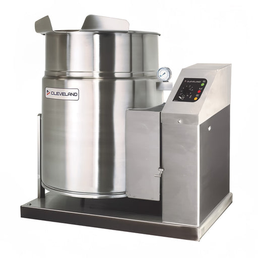 Cleveland KGT12T 12 gal Steam Kettle - Manual Tilt, 2/3 Jacket, Natural Gas-cityfoodequipment.com