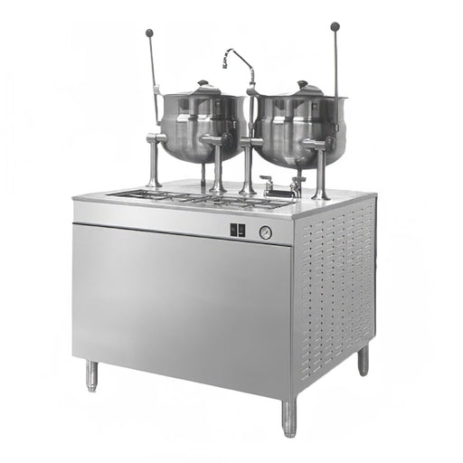 Cleveland 24DMK6 6 gal Steam Kettle - Manual Tilt, 2/3 Jacket, Direct Steam-cityfoodequipment.com