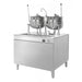 Cleveland 36DMK66 (2) 6 gal Steam Kettles - Manual Tilt, 2/3 Jacket, Direct Steam-cityfoodequipment.com