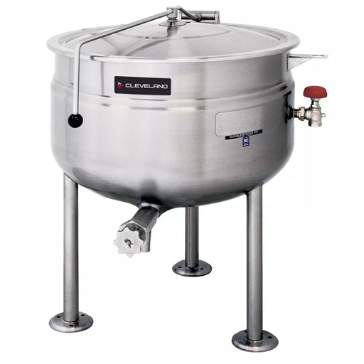 Cleveland KDL200 200 gal Steam Kettle - Stationary, 2/3 Jacket, Direct Steam-cityfoodequipment.com
