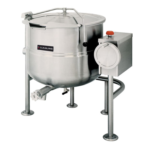 Cleveland KDL-80-T 80 gal Steam Kettle - Manual Tilt, 2/3 Jacket, Direct Steam-cityfoodequipment.com