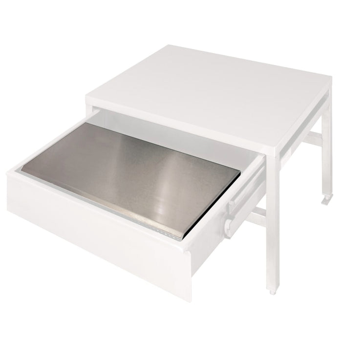 Cleveland ST28 28" x 26" Stationary Equipment Stand for Single Kettle Models, Open Base-cityfoodequipment.com