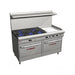 Southbend 4606AA-2TR 60" 5 Burner Gas Range W/ Griddle & (2) Convection Ovens, Natural Gas-cityfoodequipment.com