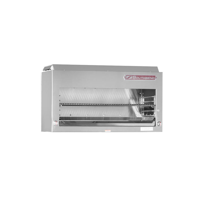 Southbend P36-CM 36" Gas Cheese Melter W/ Infrared Burner, Stainless, Natural Gas-cityfoodequipment.com