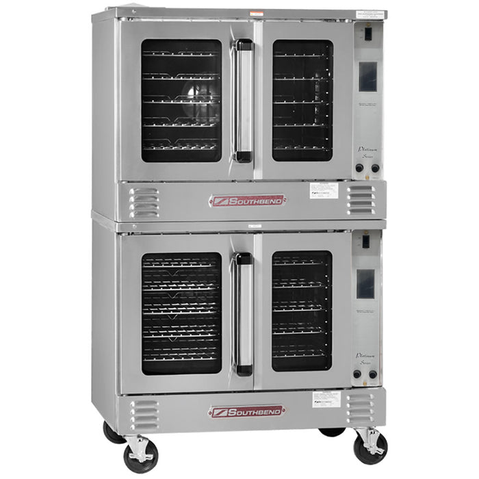 Southbend PCE22B/TI Platinum Bakery Depth Double Full Size Convection Oven - 11kw, 240v/3ph-cityfoodequipment.com