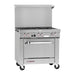 Southbend S36D-1GL 36" 4 Burner Gas Range W/ Griddle & Standard Oven, Liquid Propane-cityfoodequipment.com
