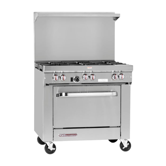 Southbend S36D-3T 36" Gas Range W/ Full Griddle & Standard Oven, Liquid Propane-cityfoodequipment.com