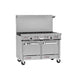 Southbend S48EE-4G 48" Gas Range W/ Griddle & (2) Space Saver Ovens, Liquid Propane-cityfoodequipment.com