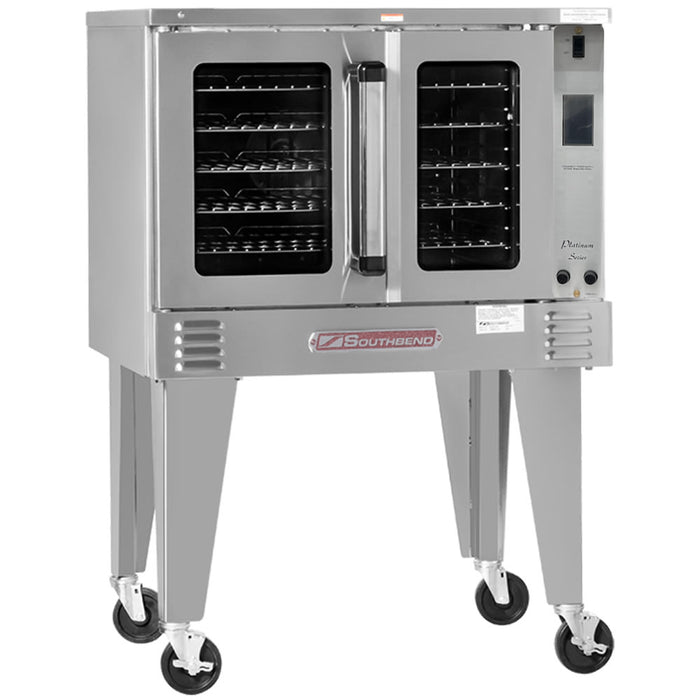 Southbend PCG90S/TI Platinum Single Full Size Natural Gas Convection Oven - 90,000 BTU-cityfoodequipment.com