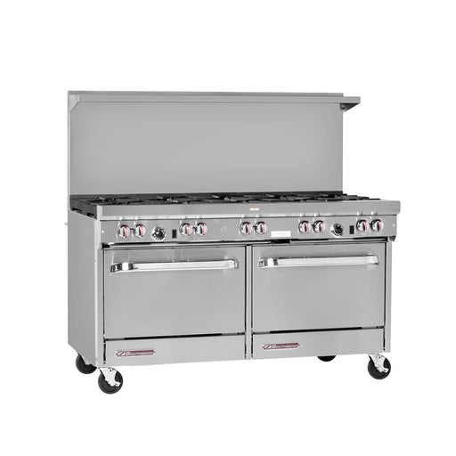 Southbend S60DD-2TR 60" 6 Burner Gas Range W/ Griddle & (2) Standard Ovens, Liquid Propane-cityfoodequipment.com