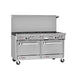Southbend S60DD-2TR 60" 6 Burner Gas Range W/ Griddle & (2) Standard Ovens, Liquid Propane-cityfoodequipment.com