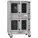 Southbend PCG180B/SI Platinum Bakery Depth Double Full Size Liquid Propane Convection Oven - 90,000 BTU-cityfoodequipment.com