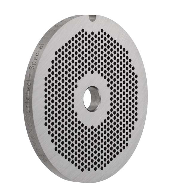 ALFA #12 3/8" (10MM) Stainless Meat Chopper Plate-cityfoodequipment.com