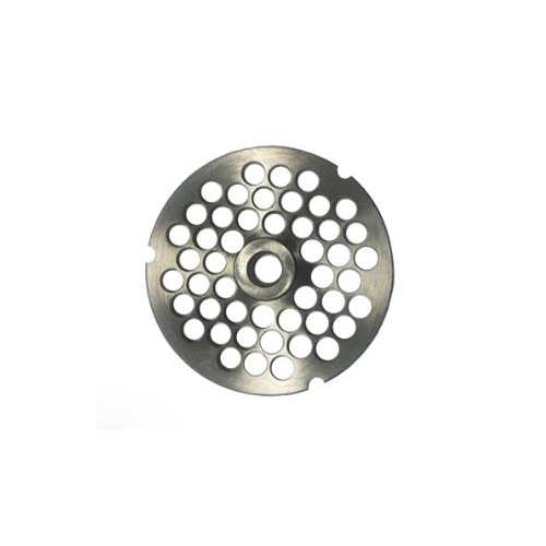 ALFA #32 1/2" (13MM) Hub Stainless Meat Chopper Plate-cityfoodequipment.com