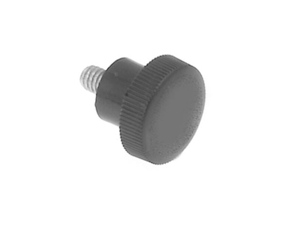 Berkel 2175-03452 Meat Pusher Rod Knob (black) For Slicers-cityfoodequipment.com