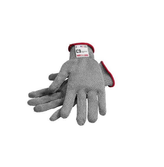 ALFA 3020 Cut Resistant Safety Glove Xsmall Red Cuff-cityfoodequipment.com