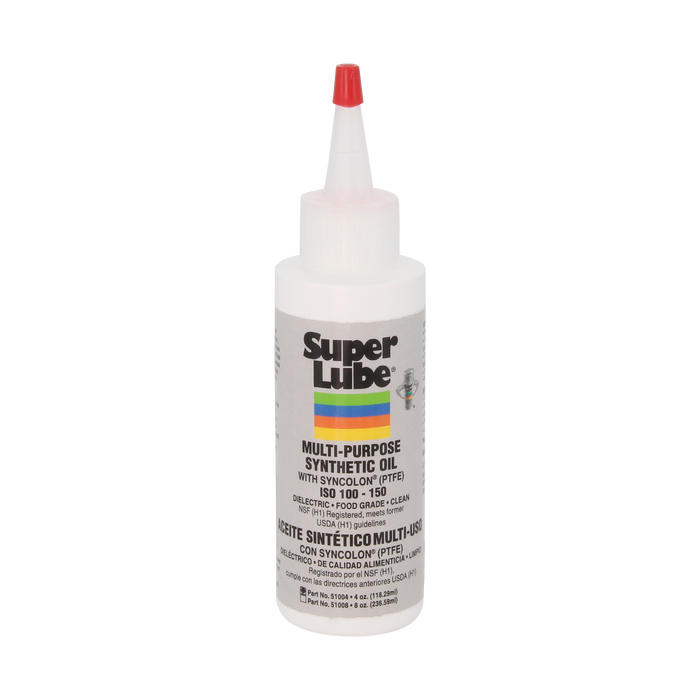 Super Lube 51004 Food Machine Oil (4 Oz Bottle) (pack Of 6)-cityfoodequipment.com