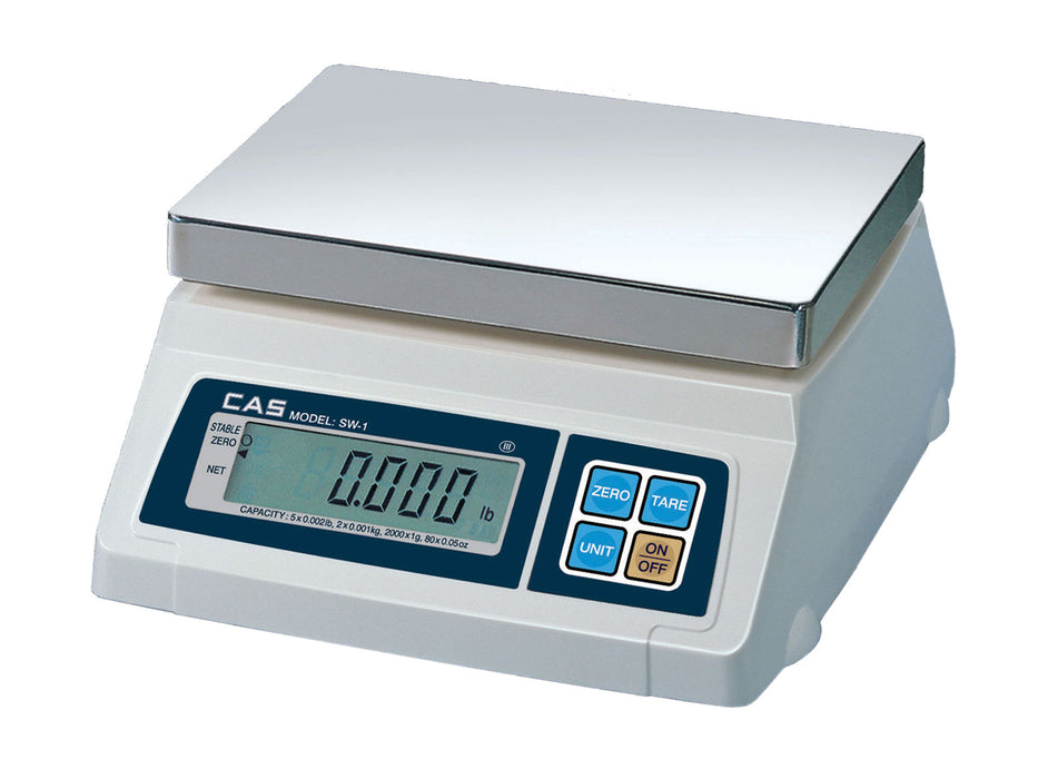 CAS ASW-10 Portion Control Scale - 10lb Capacity-cityfoodequipment.com