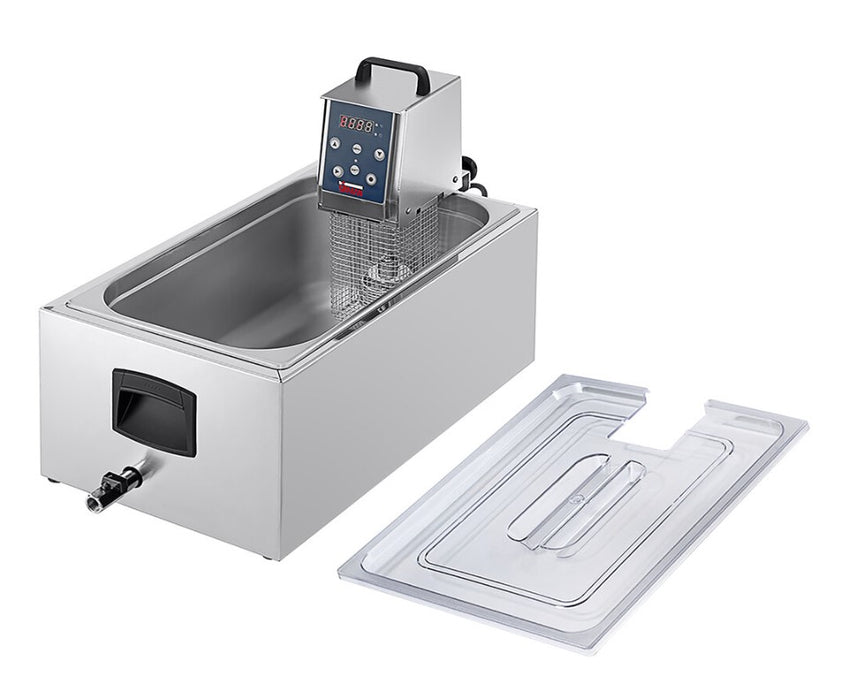 1/1 GN Stainless Steel Container With Lid, Softcooker-cityfoodequipment.com