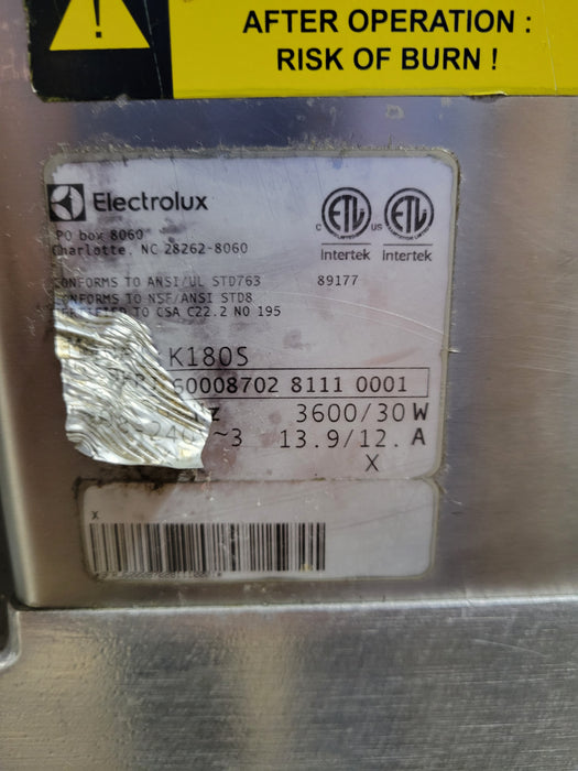 Electrolux 600087 K180 18.5 Quart Vertical Cutter Mixer - Two Speed, 3 Phase, 208-240V-cityfoodequipment.com