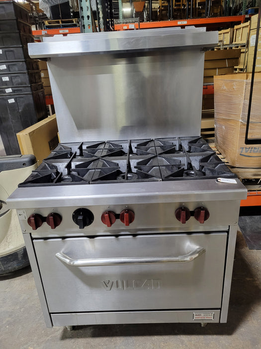 Vulcan SX36 SX Series 36" Natural Gas 6 Burner-cityfoodequipment.com