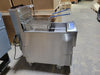 Used Pitco SSH55 Gas Fryer - (1) 50 lb. Vats, Floor Model, Natural Gas-cityfoodequipment.com