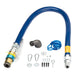 Vulcan 1 INFLEX4FT Flex Hose, Quick Disconnect W/ Restraining Device-cityfoodequipment.com