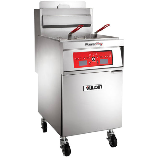 Vulcan 1TR65CF Gas Fryer - (1) 70 Lb Vat, Floor Model, Natural Gas-cityfoodequipment.com