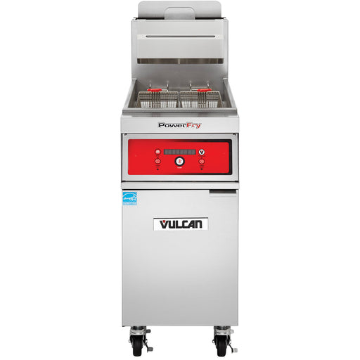 Vulcan 1VK45DF Gas Fryer - (1) 50 Lb Vat, Floor Model, Liquid Propane-cityfoodequipment.com