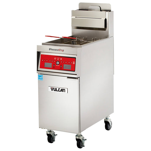 Vulcan 1VK85AF Gas Fryer - (1) 90 Lb Vat, Floor Model, Liquid Propane-cityfoodequipment.com