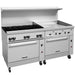 Vulcan 72CC-6B36G 72" 6 Burner Gas Range W/ Griddle & (2) Convection Ovens, Liquid Propane-cityfoodequipment.com