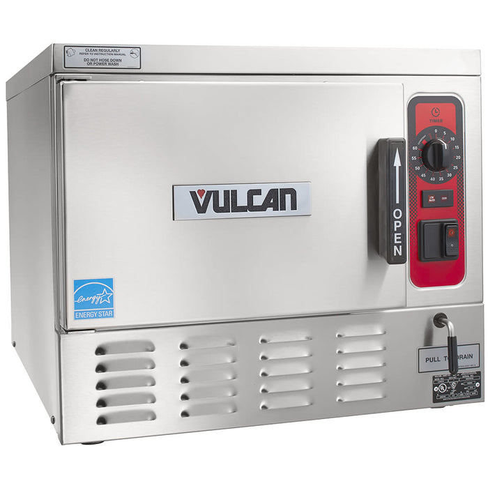 Vulcan C24EO3AF (3) Pan Convection Steamer - Countertop, 208v/1ph-cityfoodequipment.com