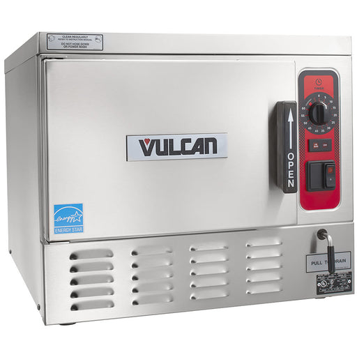 Vulcan C24EO3AF (3) Pan Convection Steamer - Countertop, 240v/1ph-cityfoodequipment.com