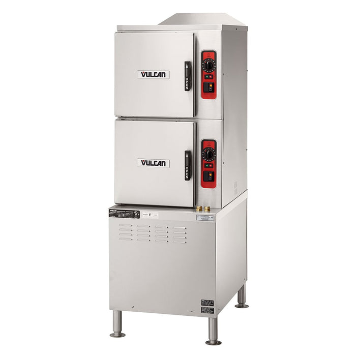 Vulcan C24ET10 (10) Pan Convection Steamer - Cabinet, 240v/1ph-cityfoodequipment.com