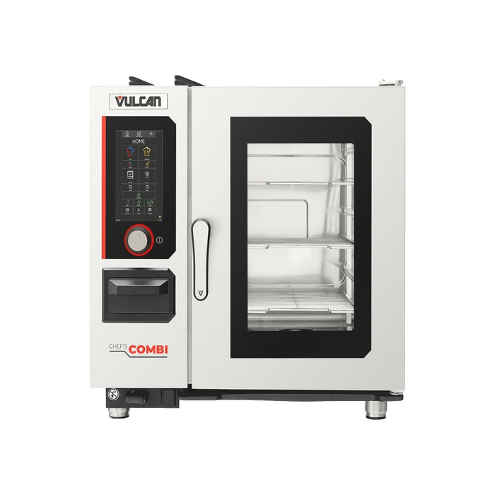 Vulcan CHEF-61G Chef'scombi Half Size Combi Oven - Boiler Based, Convertible-cityfoodequipment.com