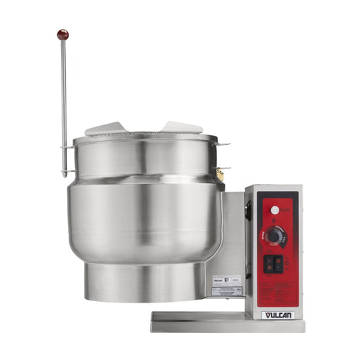 Vulcan K12ETT 12 Gal Steam Kettle - Manual Tilt, 2/3 Jacket, 230v/3ph-cityfoodequipment.com