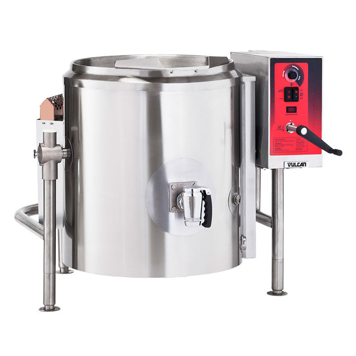 Vulcan K60GL 60 Gal Steam Kettle - Stationary, 2/3 Jacket, Liquid Propane-cityfoodequipment.com