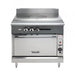 Vulcan V1FT36B 36" Gas Range W/ French Top & Storage Base, Natural Gas-cityfoodequipment.com
