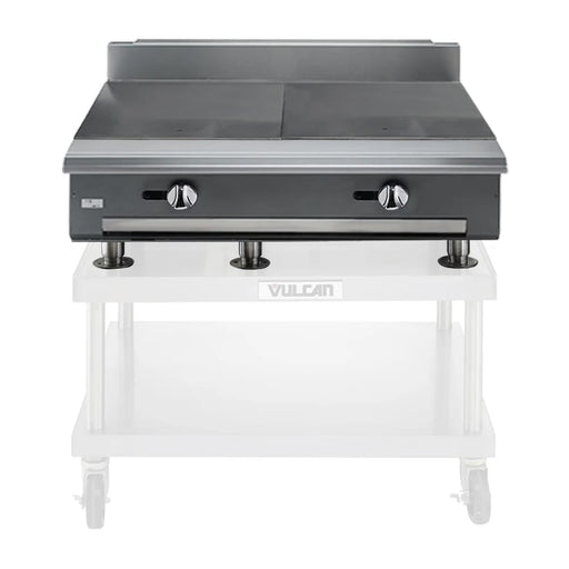 Vulcan V236H 36" Gas Range Top W/ (2) Hot Tops - Modular, Natural Gas-cityfoodequipment.com